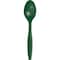 Touch Of Color Hunter Green Plastic Spoons, 6.75", 288PK 011924 - alternate 1